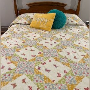 Queen size Butterfly blanket